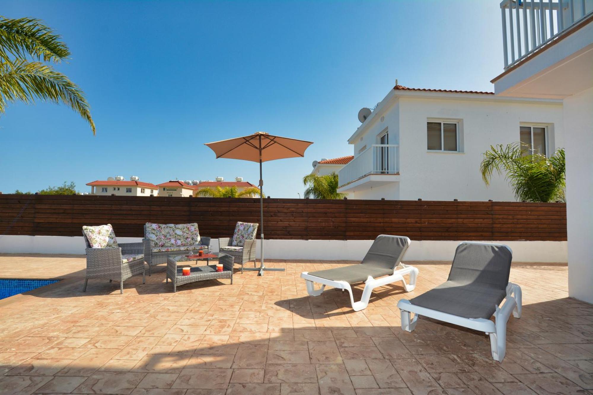 Nissi Villa Ourania Agia Napa Exterior foto