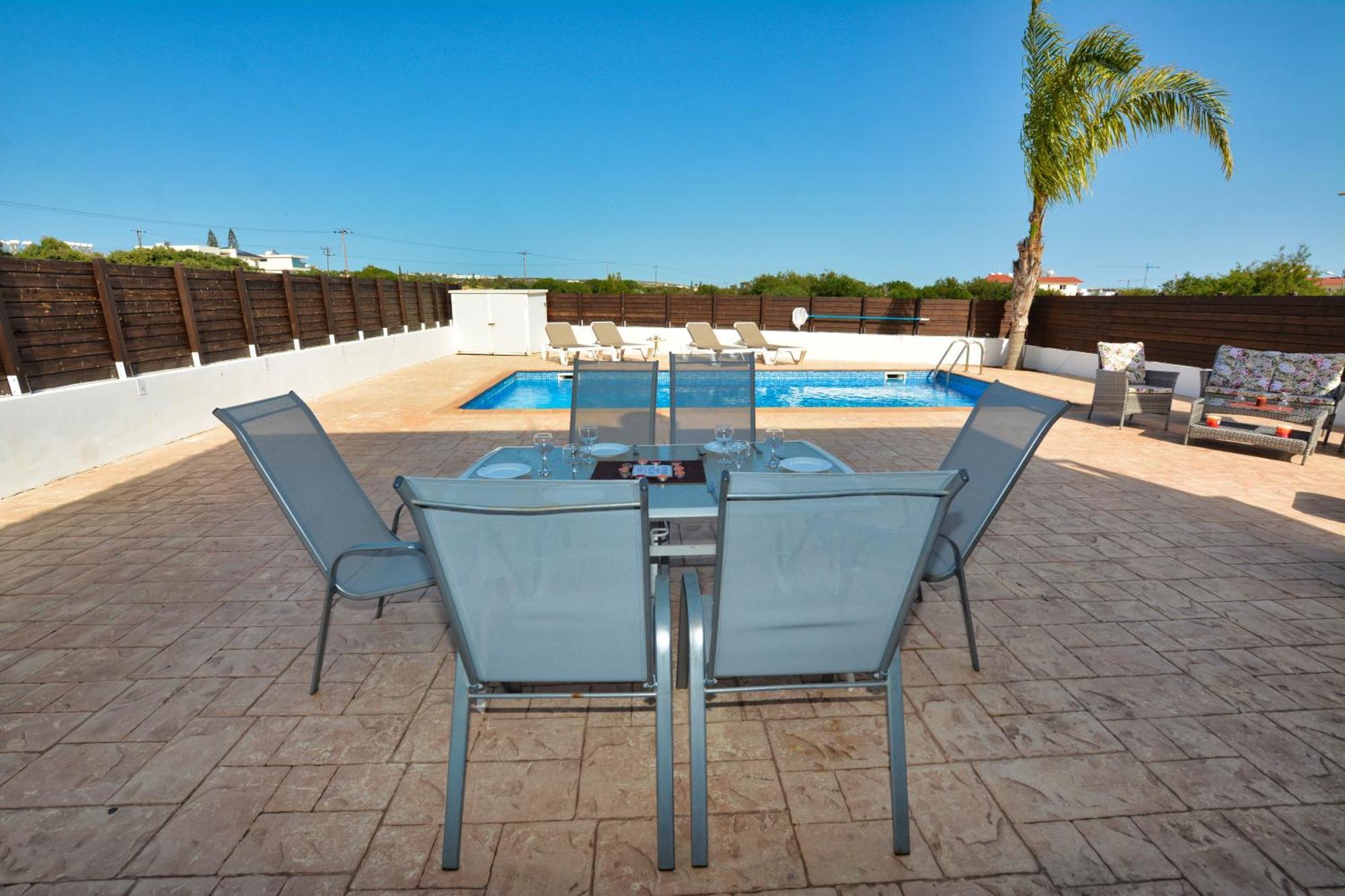 Nissi Villa Ourania Agia Napa Exterior foto