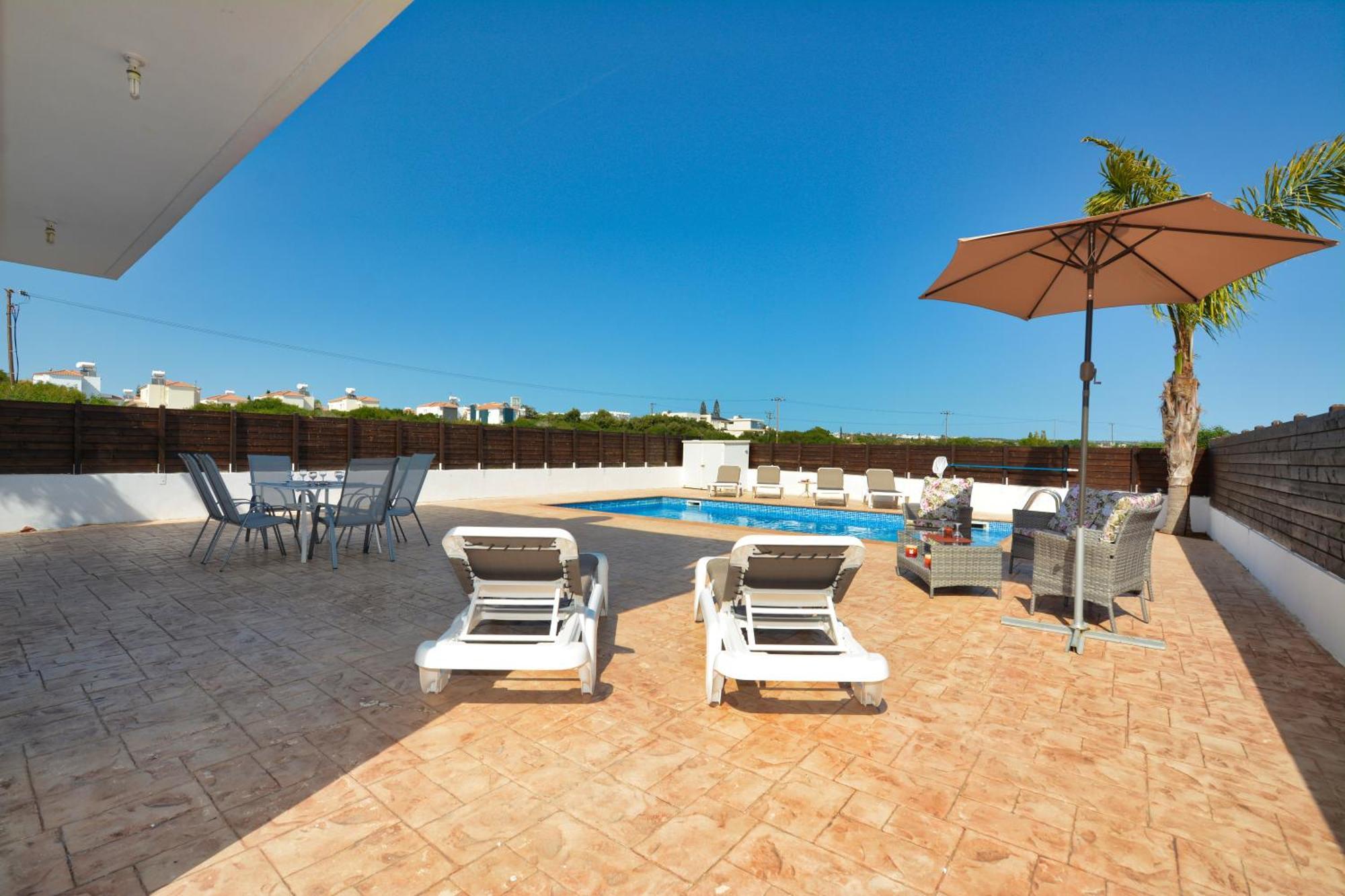 Nissi Villa Ourania Agia Napa Exterior foto