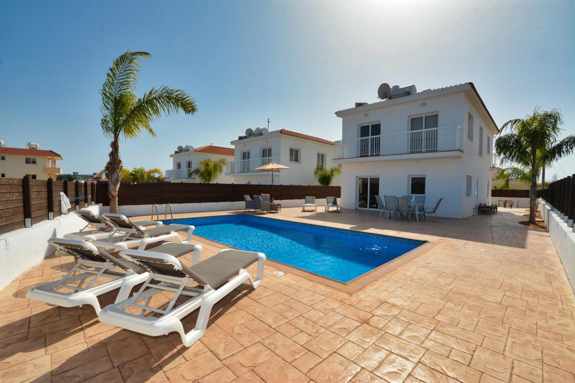 Nissi Villa Ourania Agia Napa Exterior foto