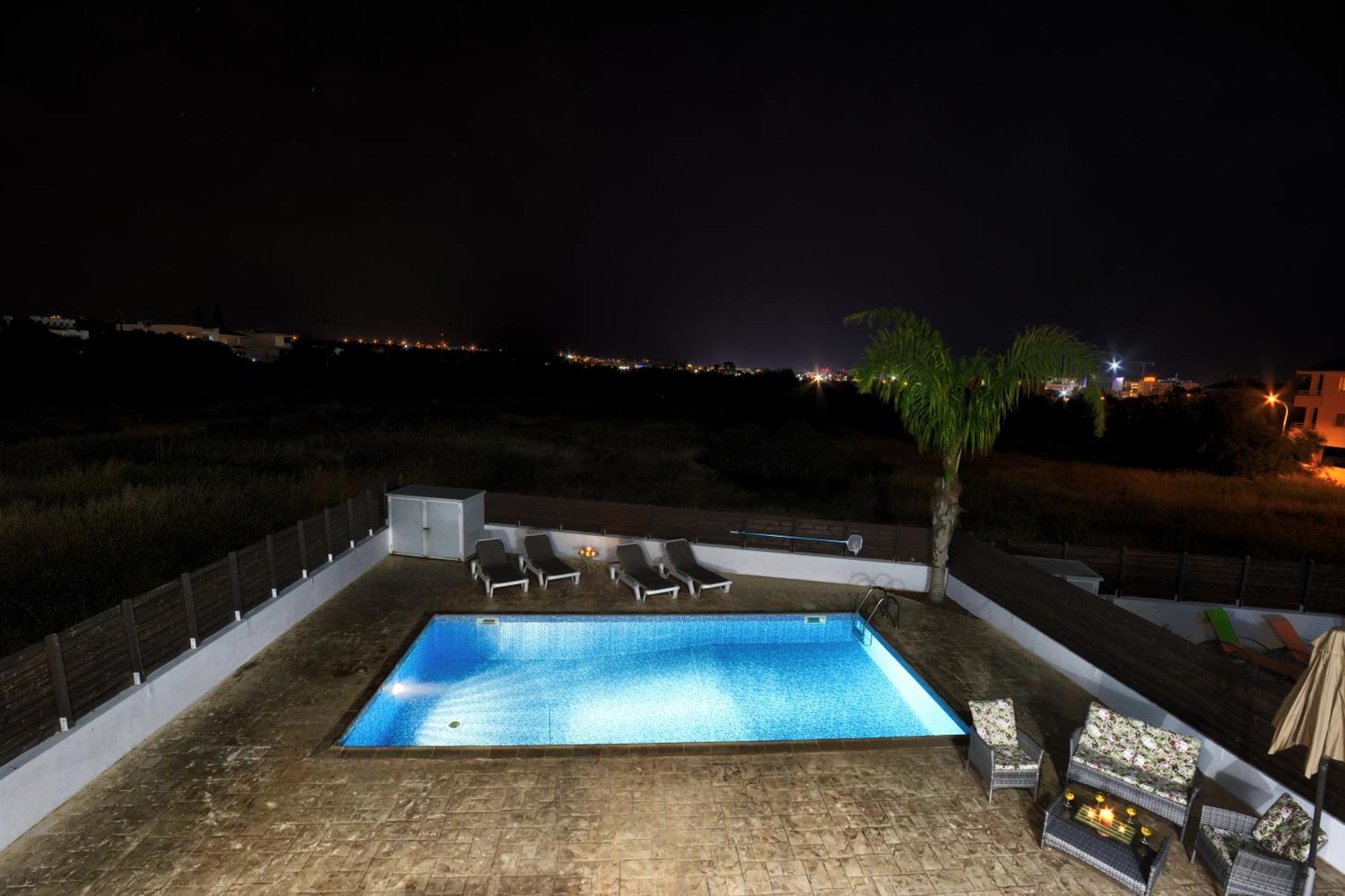 Nissi Villa Ourania Agia Napa Exterior foto
