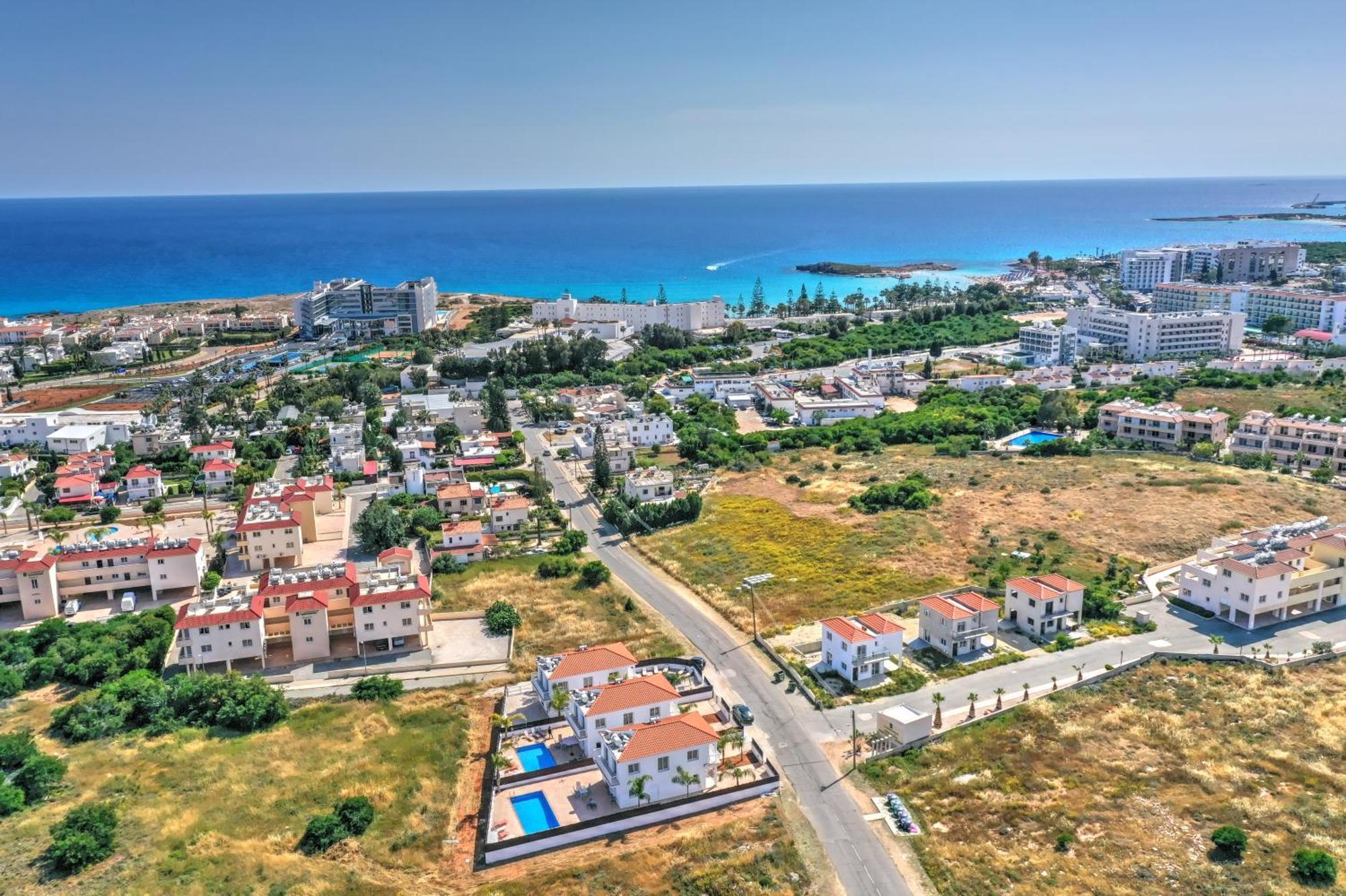 Nissi Villa Ourania Agia Napa Exterior foto